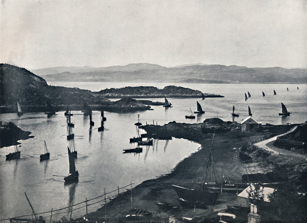 टेरबर्ट - फिशिंग बोट्स आउट गोइंग, 1895 द्वारा अज्ञात