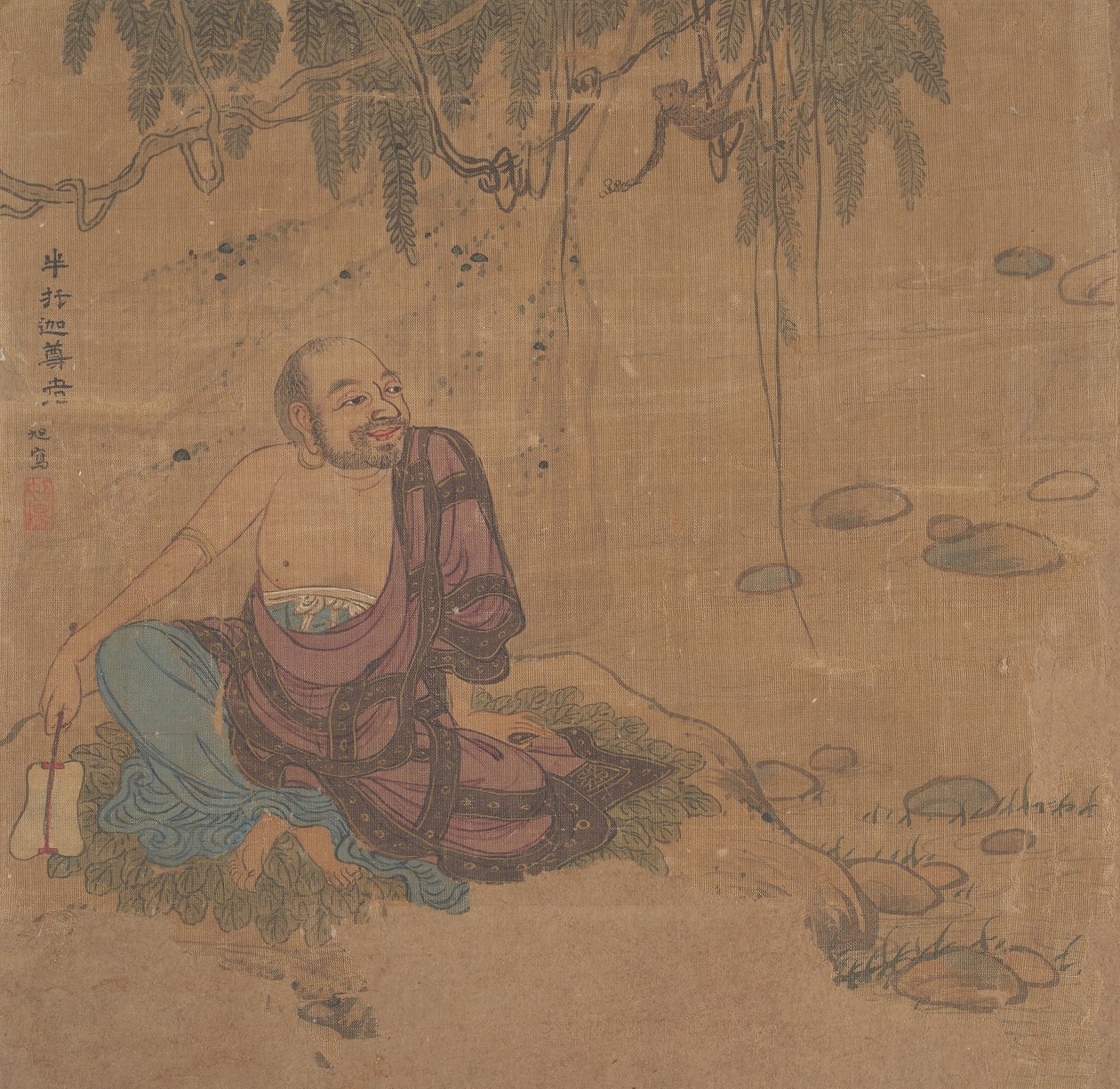लुओहान्स की दस पेंटिंग्स। द्वारा अज्ञात