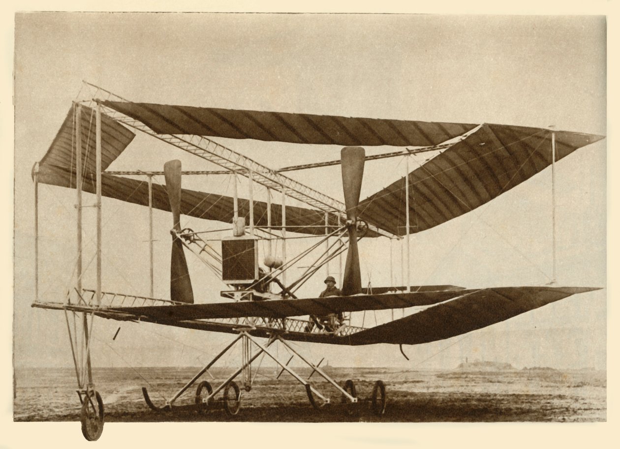 द एडवर्ड्स रोडोमाइडल बाइप्लेन, c1911, 1935। द्वारा अज्ञात