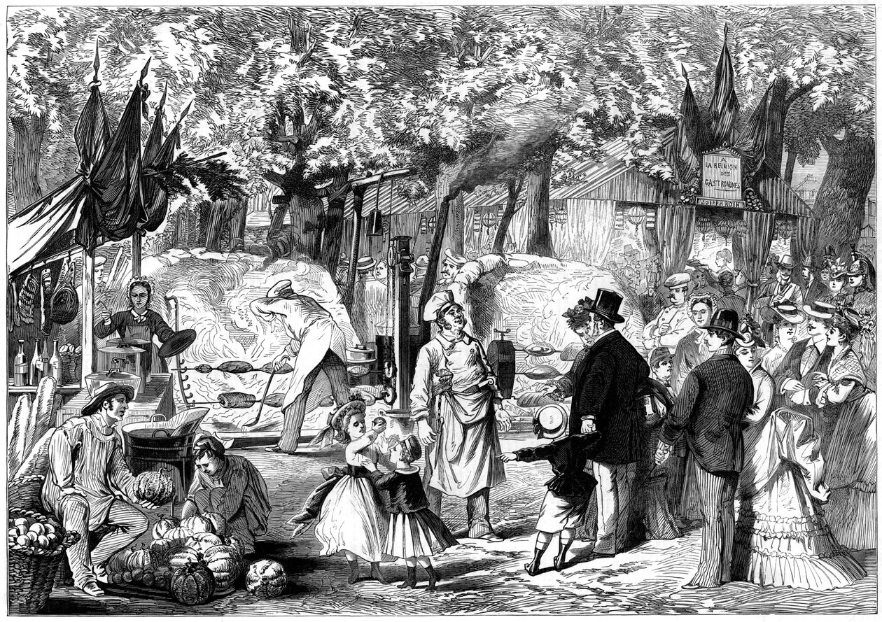 द फेसी डेस लोगेस, सेंट-जर्मेन-एन-ले, फ्रांस, 1874 द्वारा अज्ञात
