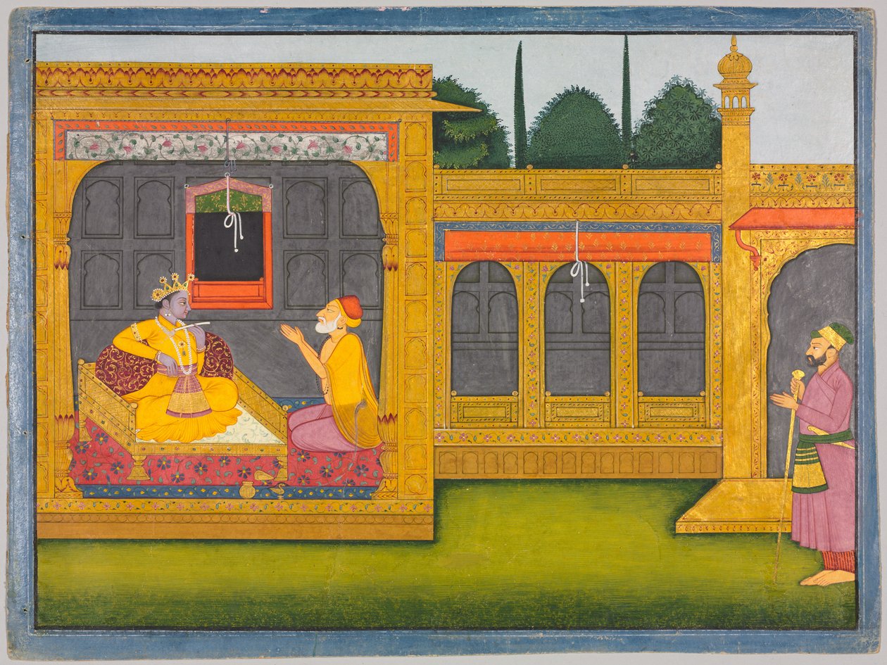 रुक्मिणी [मंगल] का विवाह, 1775। द्वारा अज्ञात