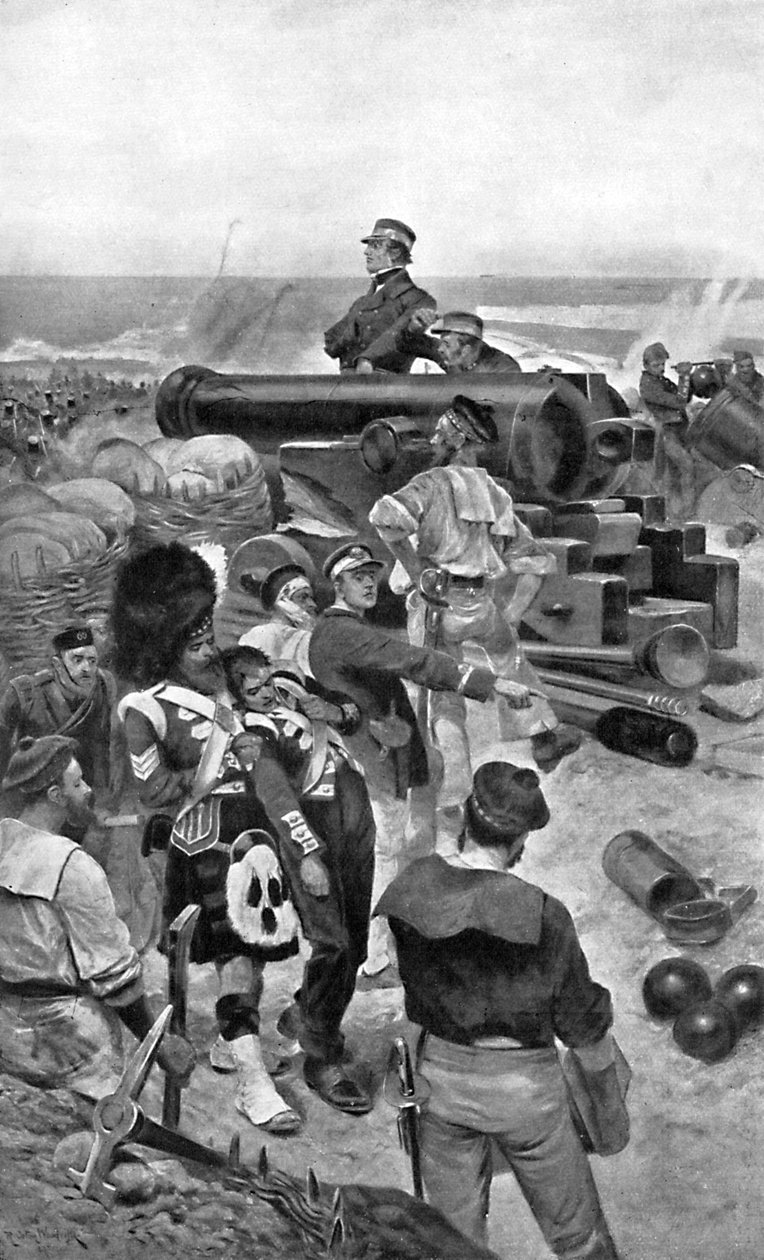 सेवस्तोपोल, 1850 के दशक में नौसेना ब्रिगेड द्वारा अज्ञात