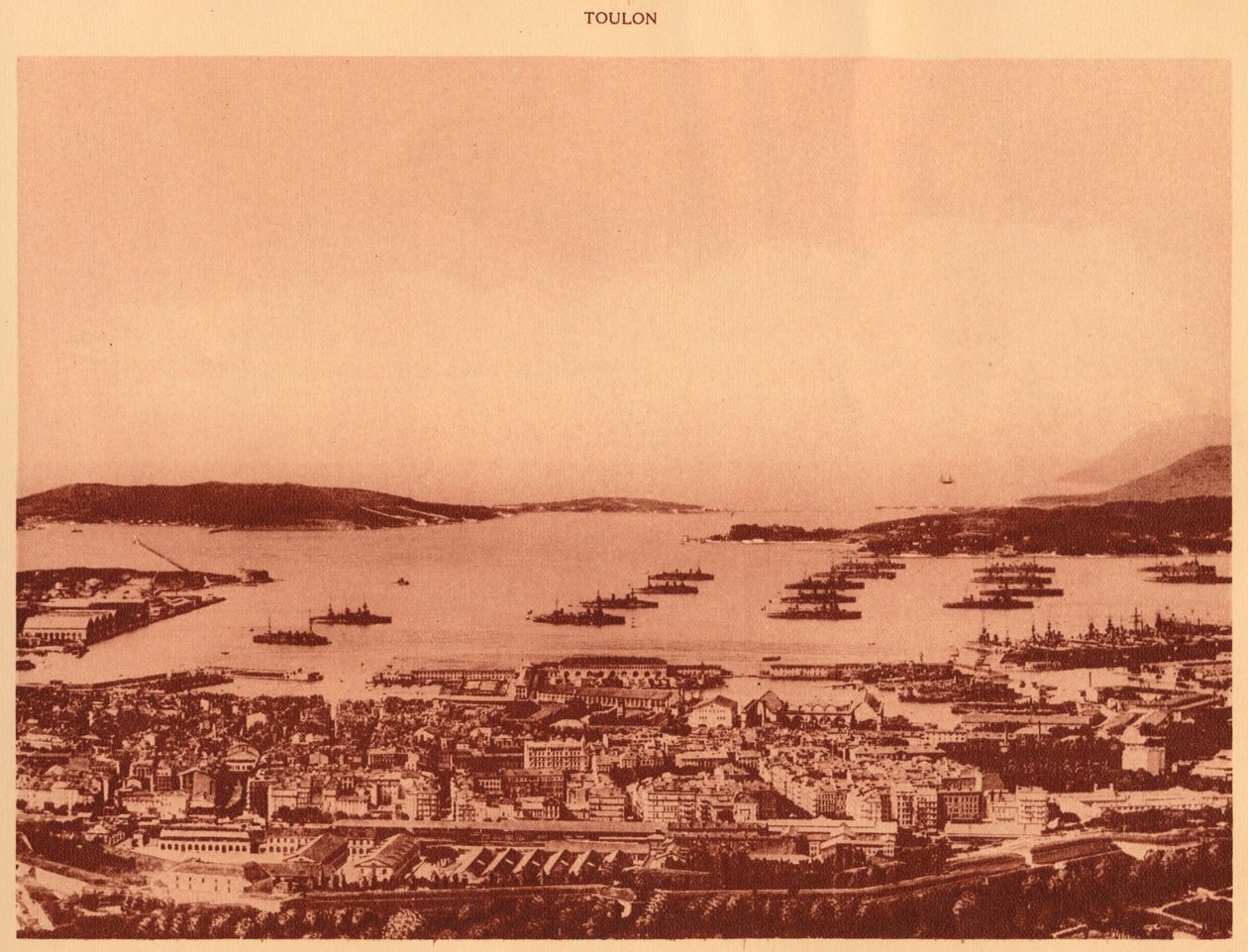 द रोडस्टेड, टूलॉन, 1930। द्वारा अज्ञात