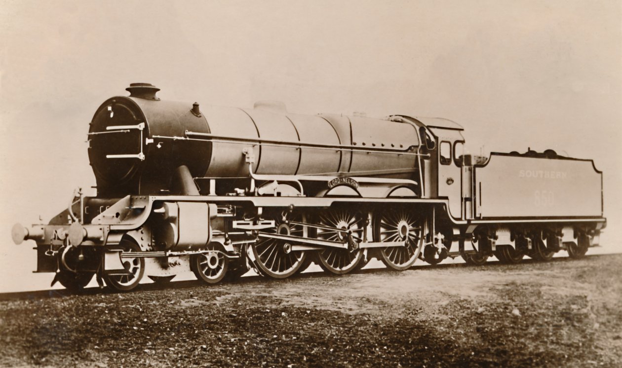 एसआर लॉर्ड नेल्सन एक्सप्रेस लोकोमोटिव, c1930। द्वारा अज्ञात