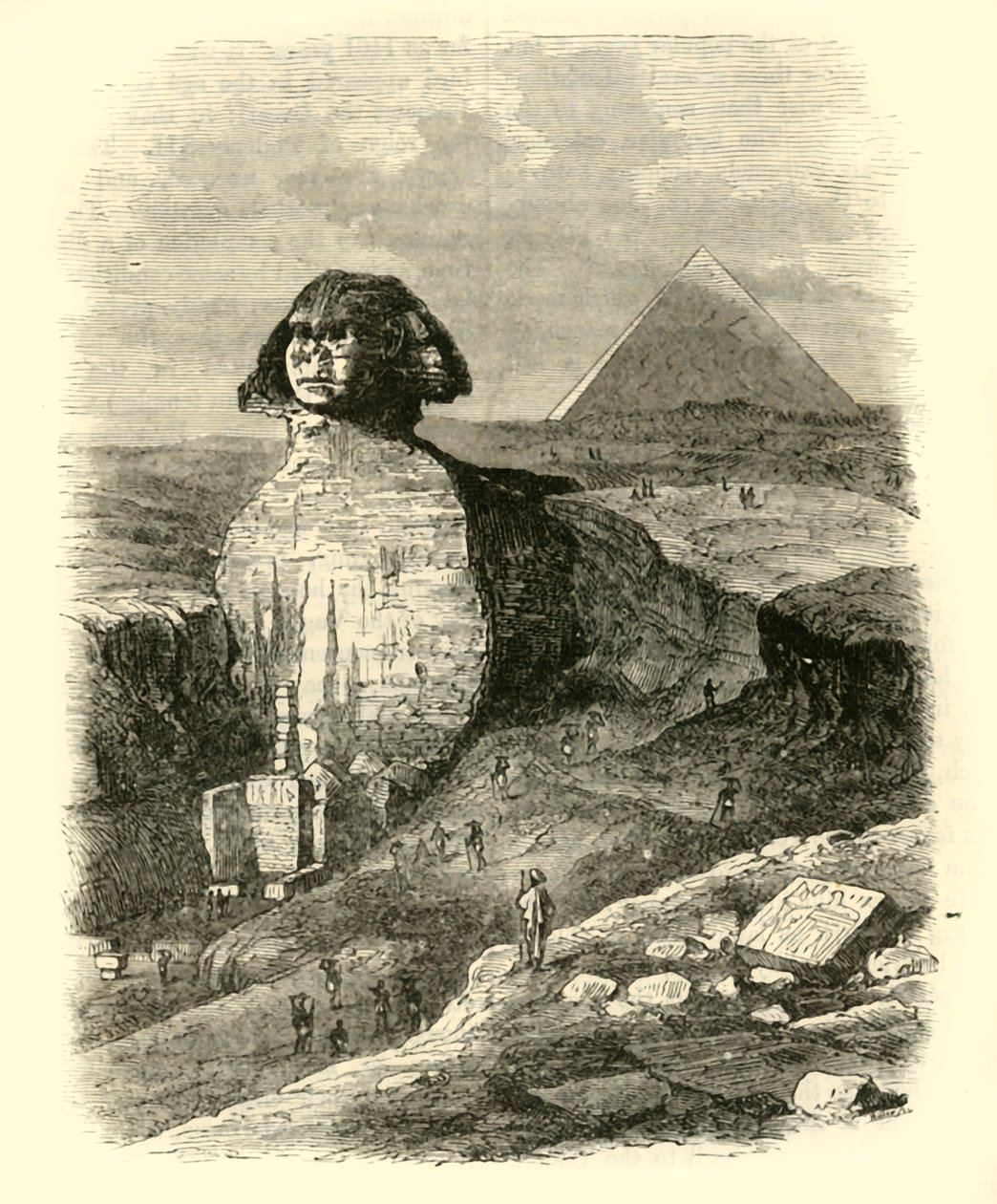 स्फिंक्स, 1890। द्वारा अज्ञात