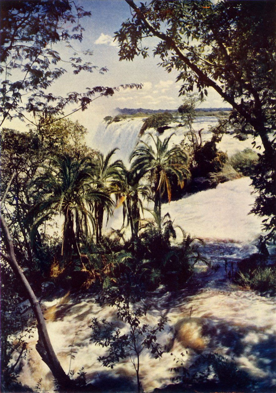 दक्षिणी रोडेशिया में विक्टोरिया फॉल्स, c1948। द्वारा अज्ञात