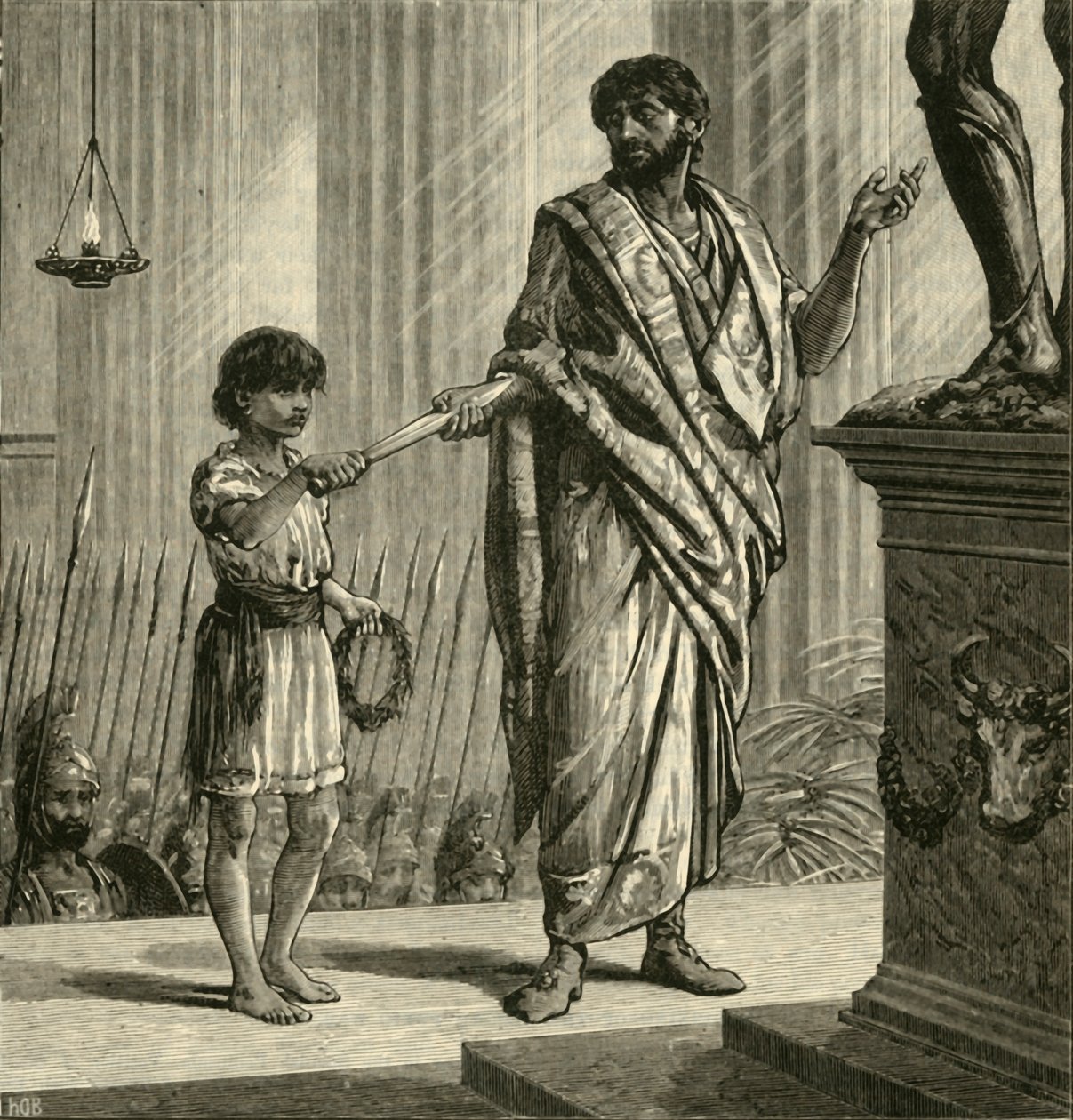 1890 का हनोबल का स्वर। द्वारा अज्ञात