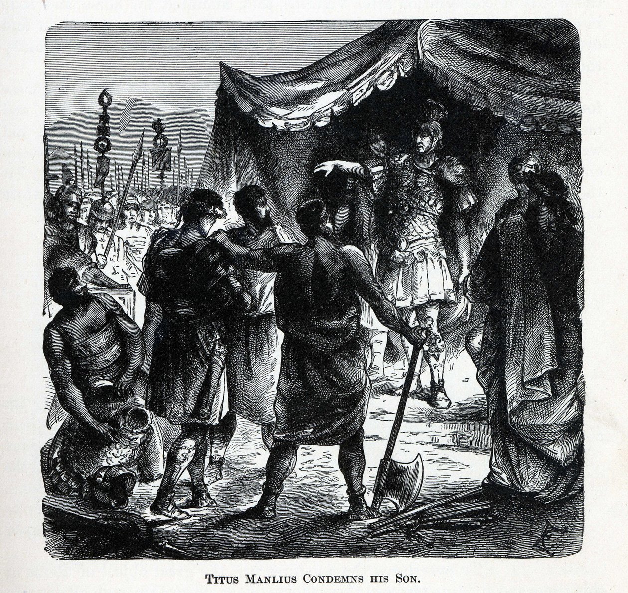 उनके बेटे, टाइटस Manlius, 1882 की निंदा द्वारा अज्ञात