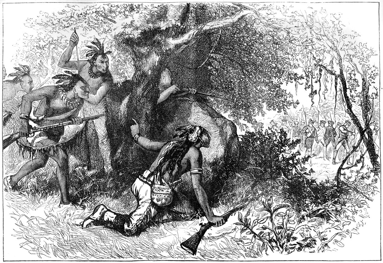 चेरोकेस के विश्वासघात, 18 वीं सदी के c1880 द्वारा अज्ञात