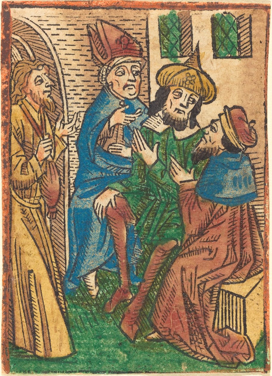 यहूदा का राजद्रोह, सी. 1490. द्वारा अज्ञात