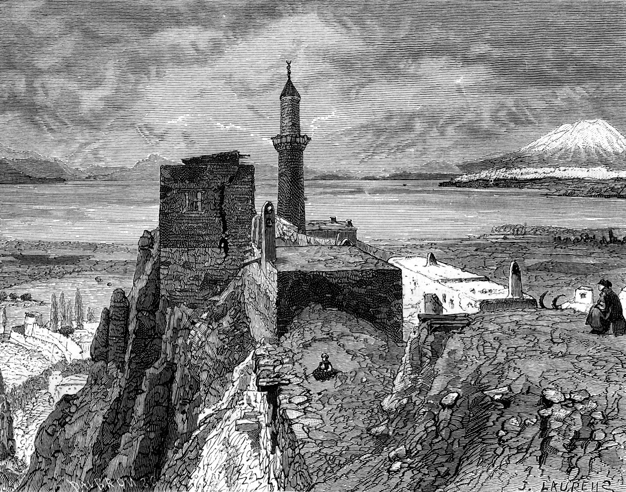वन झील और किले, 19 वीं सदी द्वारा अज्ञात