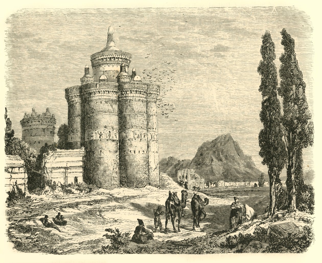 ईशापान के पास का दृश्य, 1890। द्वारा अज्ञात