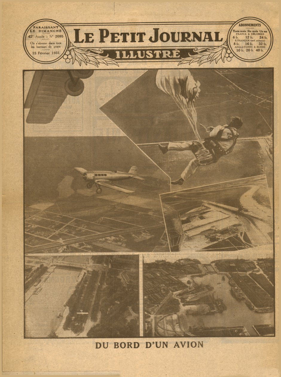 एक विमान पर सवार होकर देखें, 1931। द्वारा अज्ञात