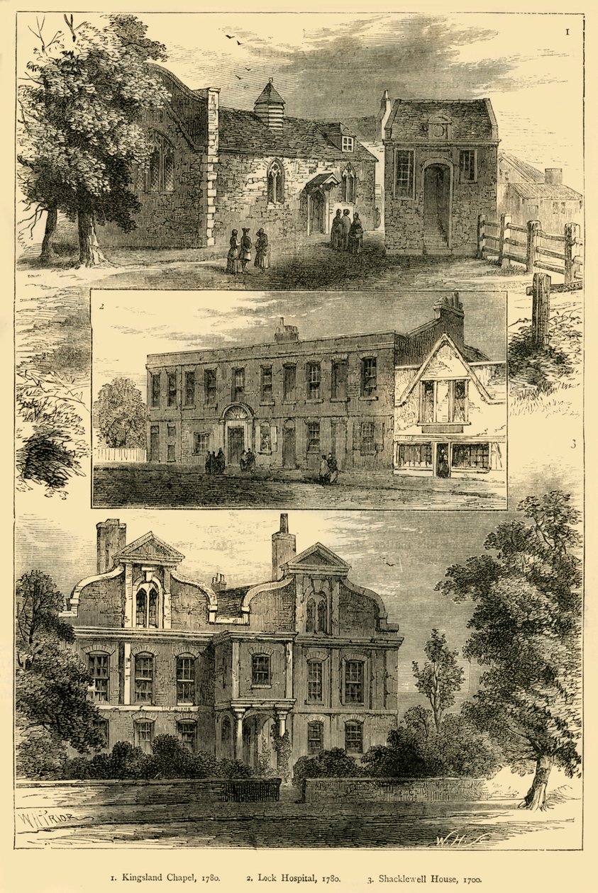 किंग्सलैंड में दृश्य, c1876। द्वारा अज्ञात