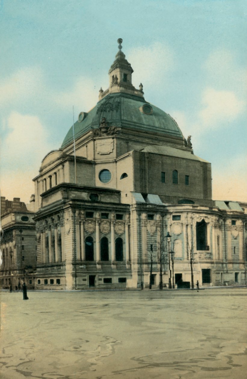 वेस्लेयन सेंट्रल चर्च, वेस्टमिंस्टर, लंदन, c1915। द्वारा अज्ञात