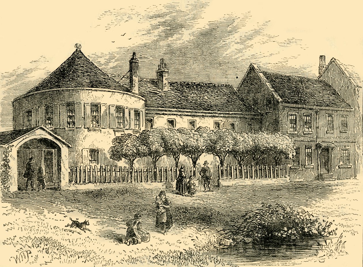 1820 के बारे में व्हाइट कंडिट हाउस, c1872। द्वारा अज्ञात