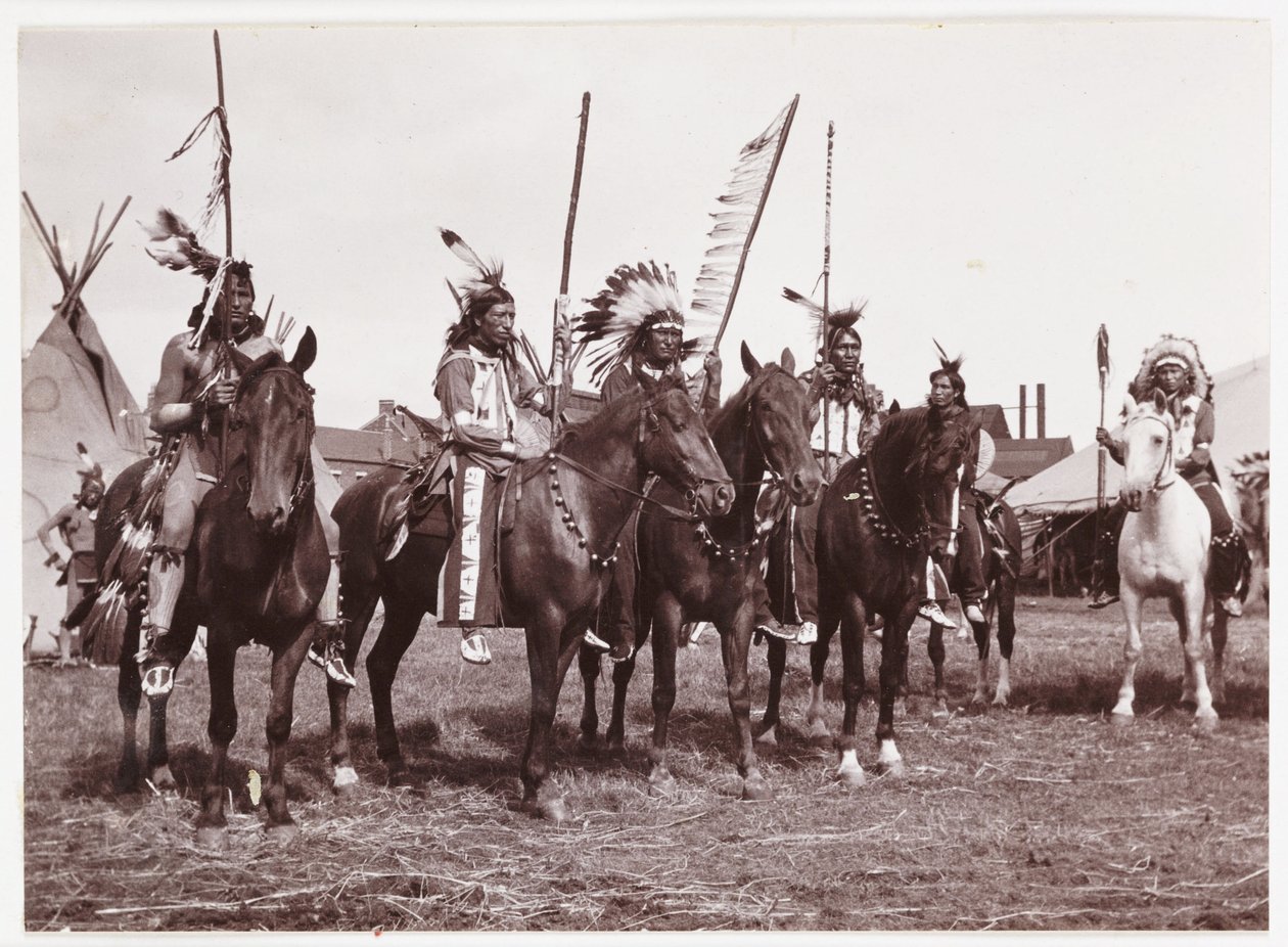 वाइल्ड वेस्ट शो, c 1905 द्वारा अज्ञात