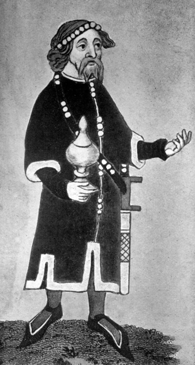 विलियम डी अल्बनीस, 14 वीं शताब्दी के अंत में, 1910 द्वारा अज्ञात
