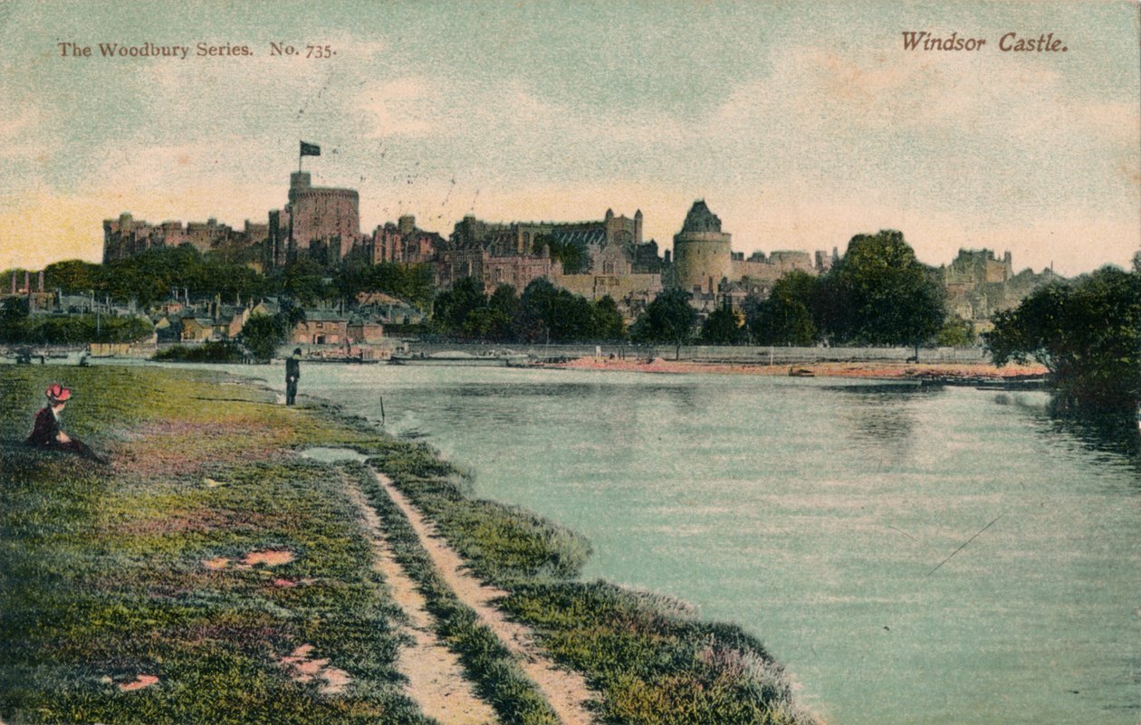 विंडसर कैसल, c1900 द्वारा अज्ञात