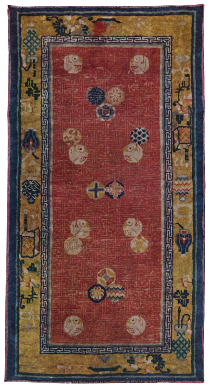 ऊनी गलीचा। उत्तरी चीन, 1927 द्वारा अज्ञात