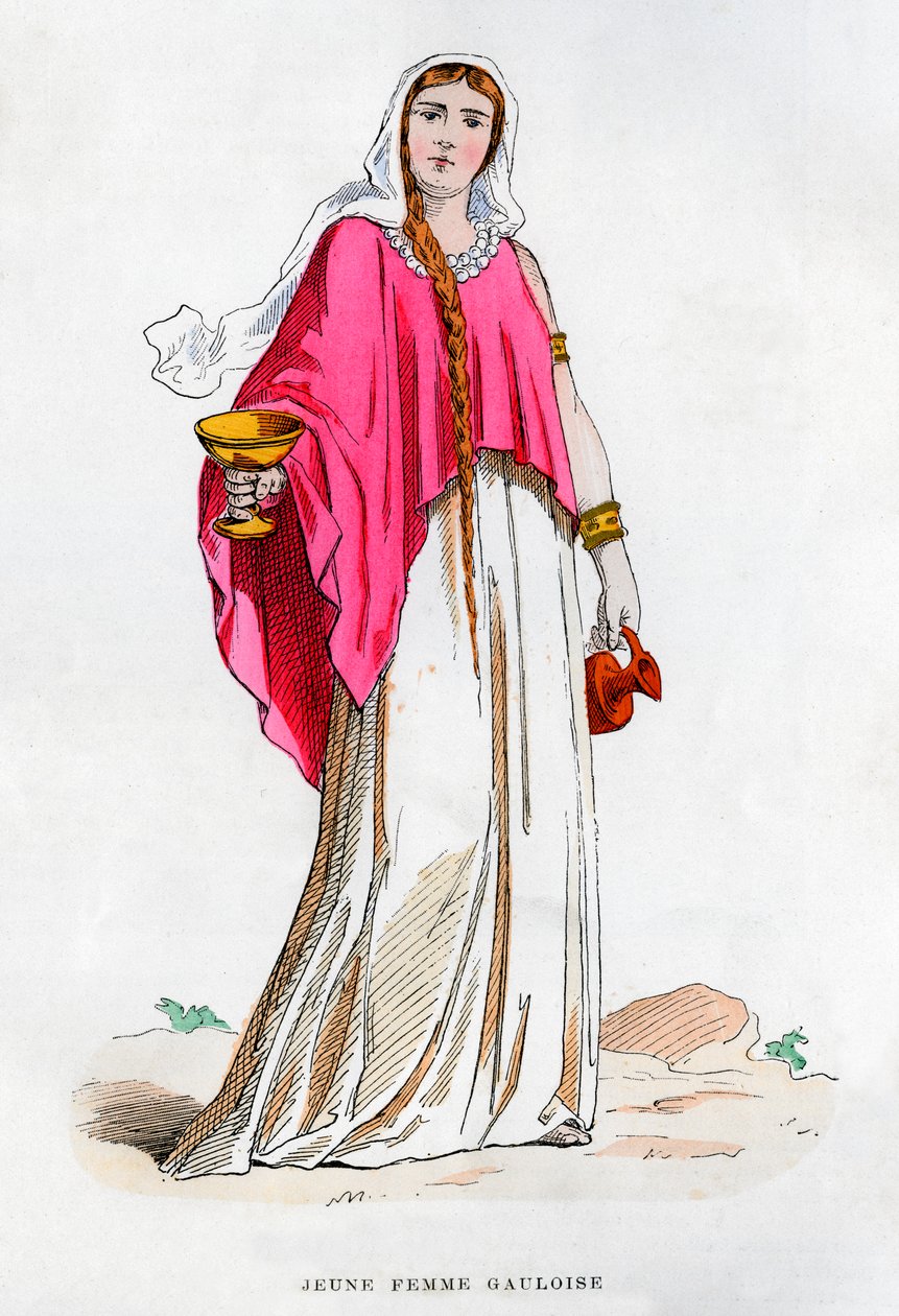 युवा महिला गॉल, 1882-1884 द्वारा अज्ञात