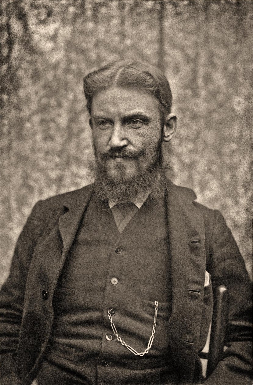 जॉर्ज बर्नार्ड शॉ का चित्रण, c.1889 द्वारा अज्ञात अज्ञात
