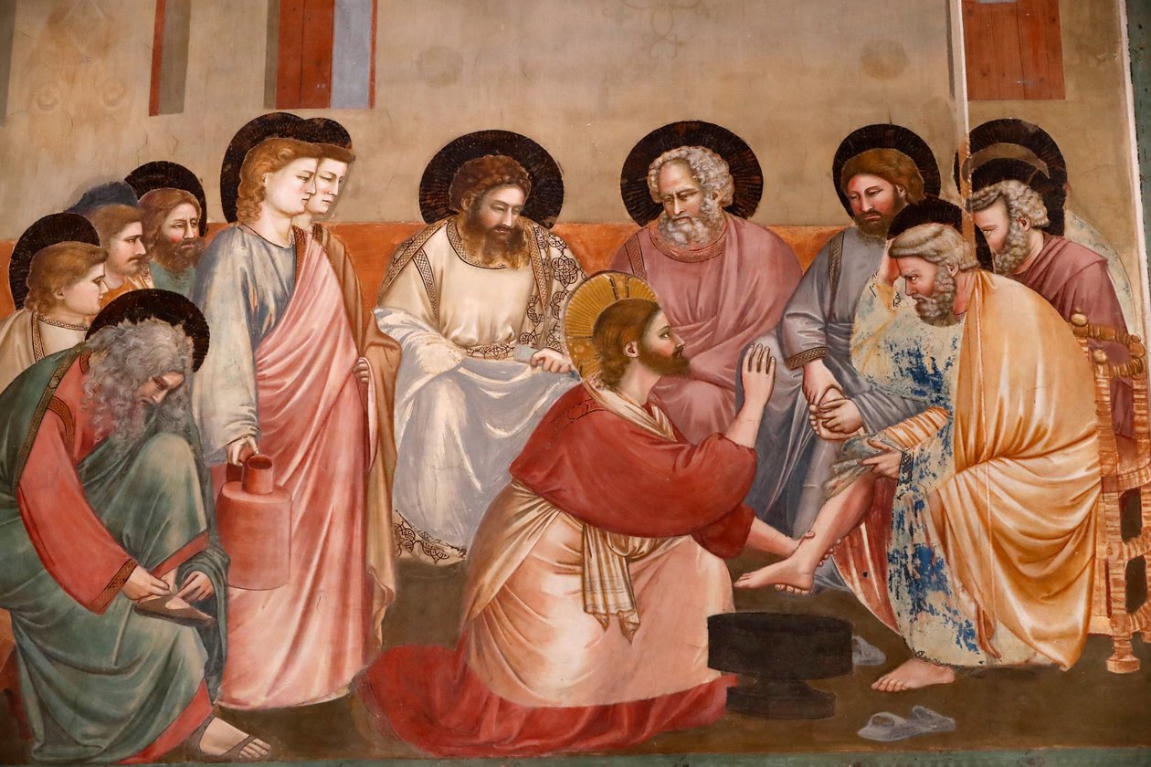 द स्क्रोवेग्नी चैपल। Giotto द्वारा ताज़ा द्वारा अज्ञात