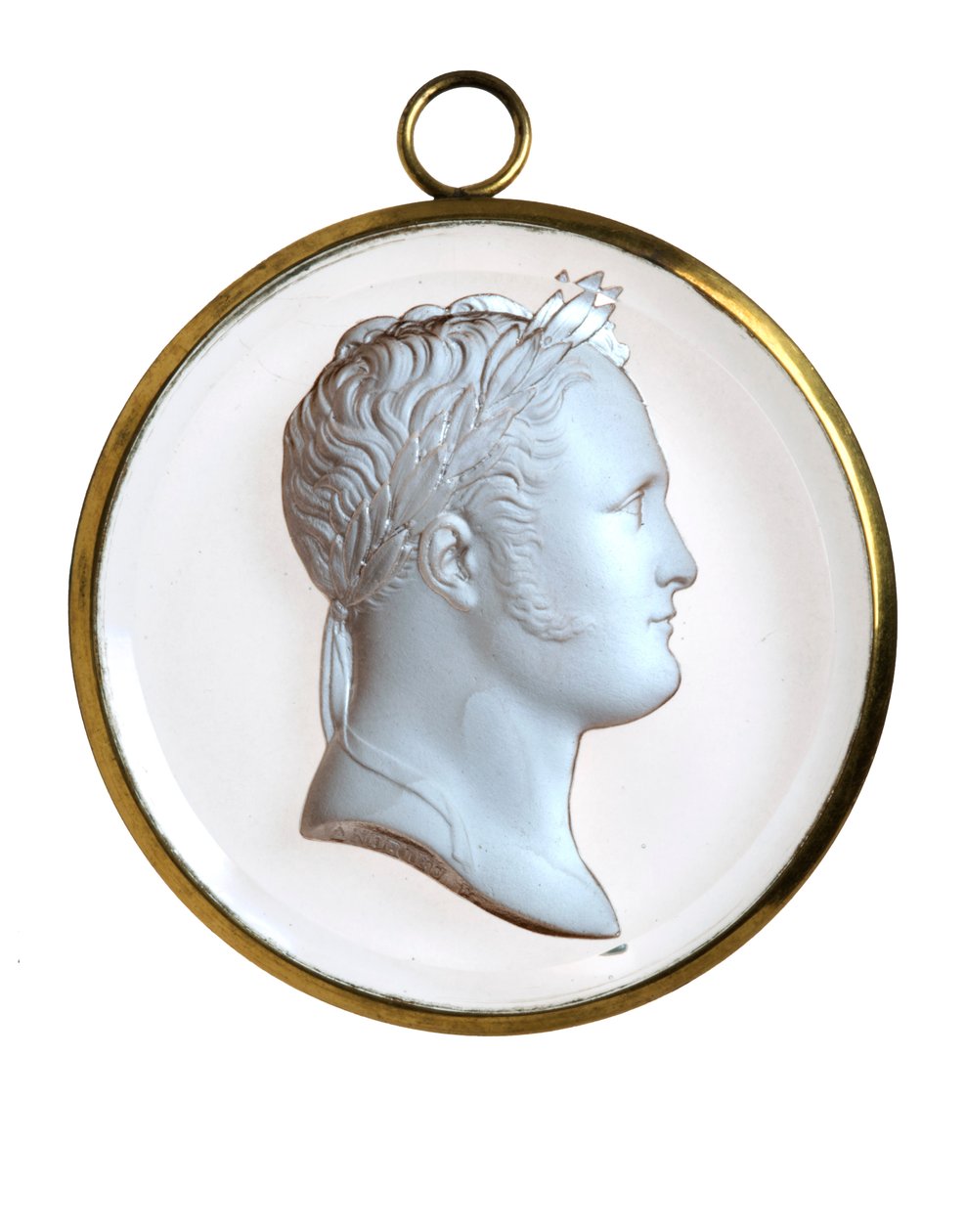 रूस का अलेक्जेंडर I, पेरिस की शांति, c.1814 (कांच, चीनी मिट्टी और सोना) द्वारा अज्ञात अज्ञात