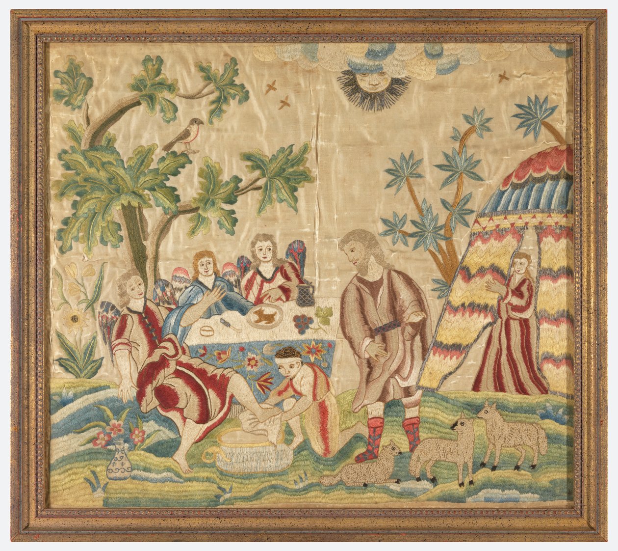कशीदाकारी चित्र द्वारा अज्ञात कलाकार