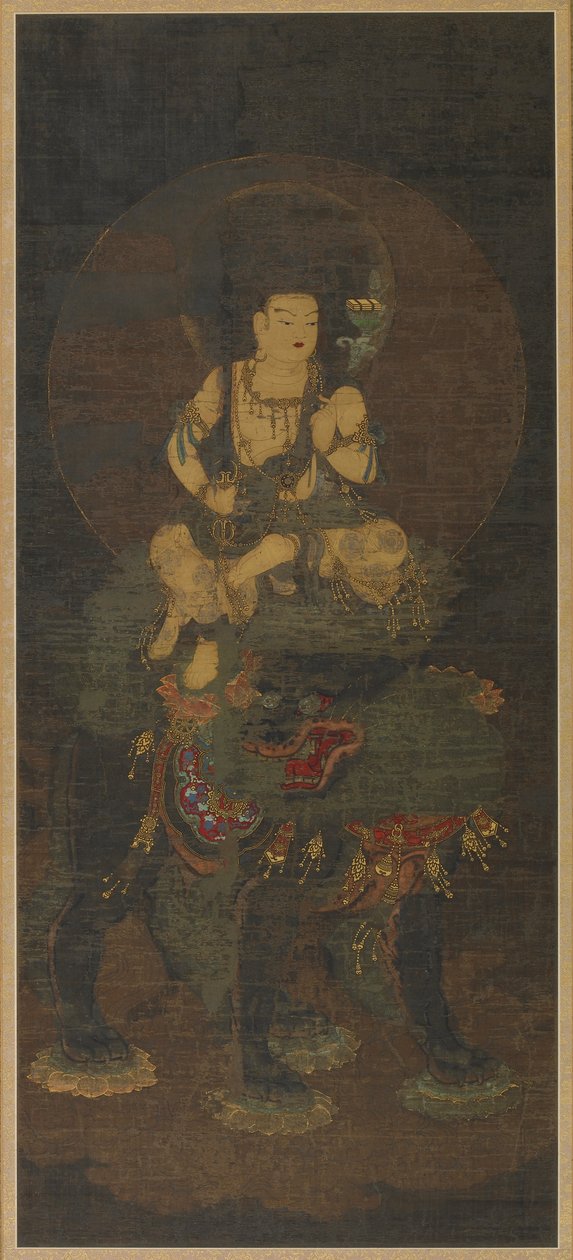 बोधिसत्व मोनजु द्वारा अज्ञात कलाकार