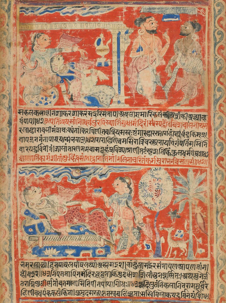 emवसंत विलासाem (वसंत पर एक कविता) (विस्तार से) द्वारा अज्ञात कलाकार