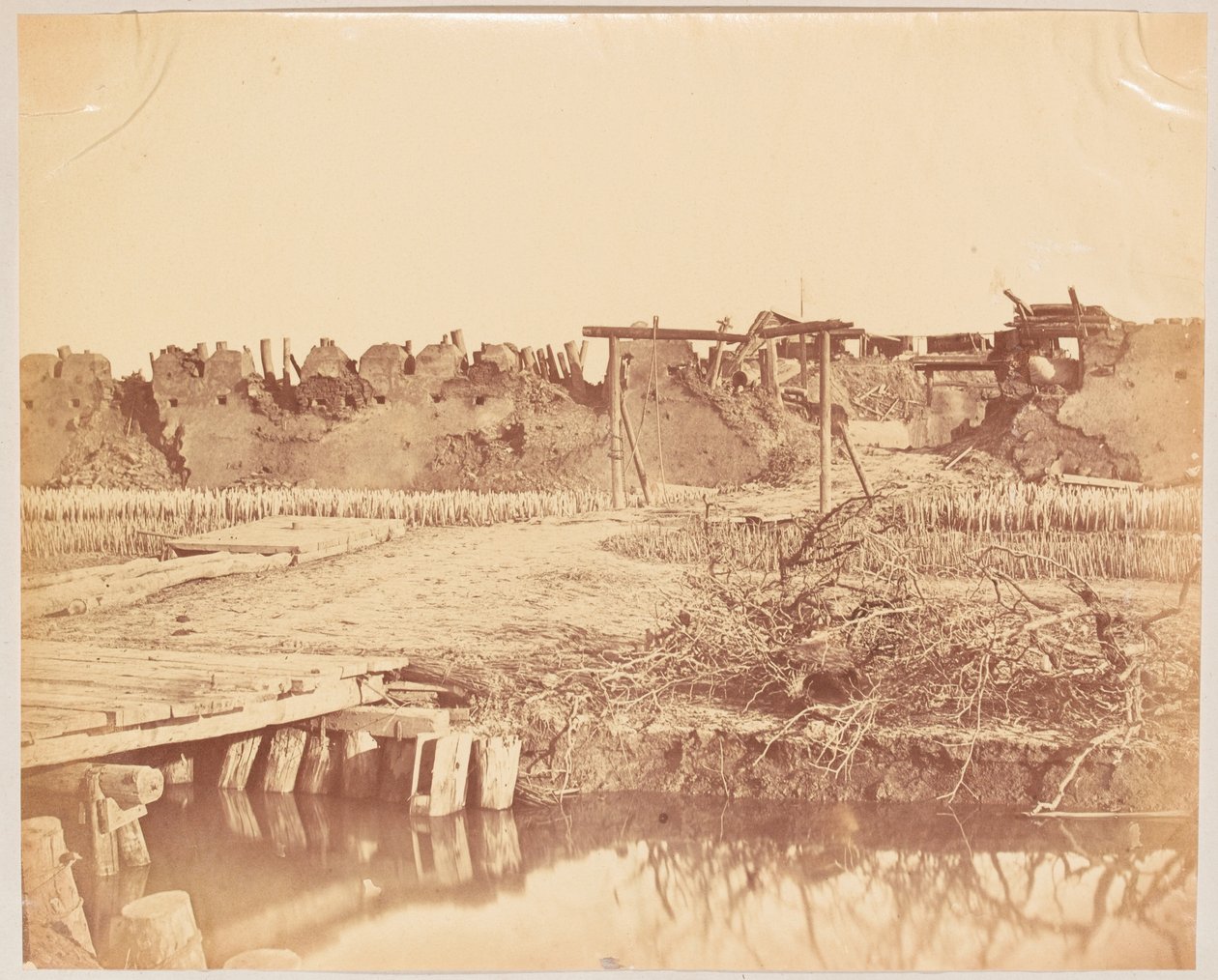 ताकू किला, चीन, 1860 द्वारा अज्ञात