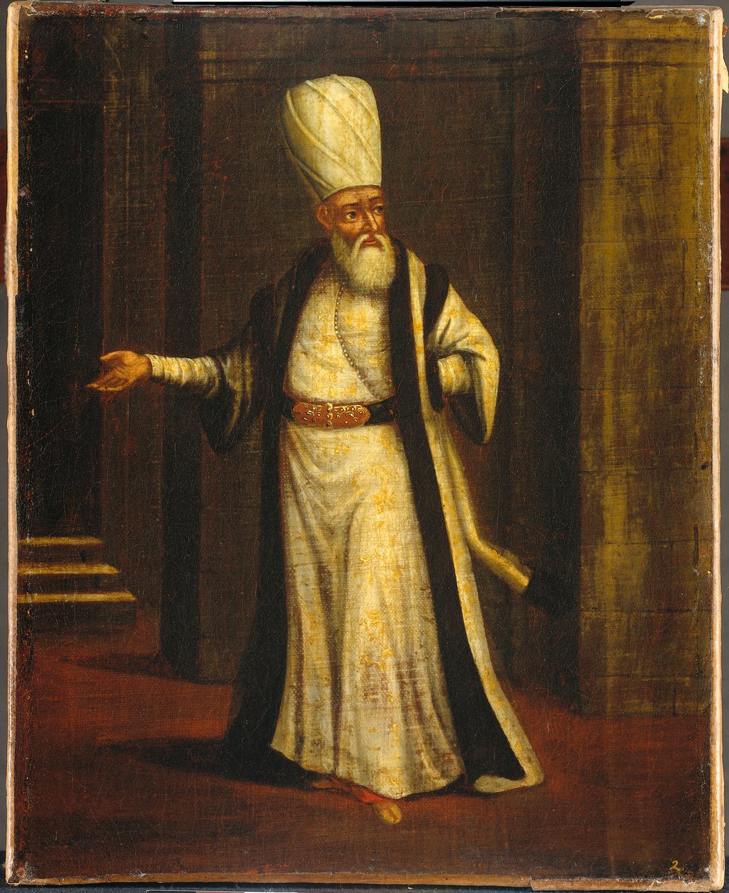 ए जनीसरी आगा, 1737 द्वारा Vanmour