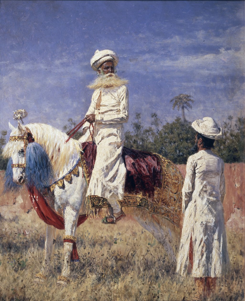 जयपुर में एक घुड़सवार, 1881 द्वारा वासिलि वासिलिविच वीरश्चैगिन