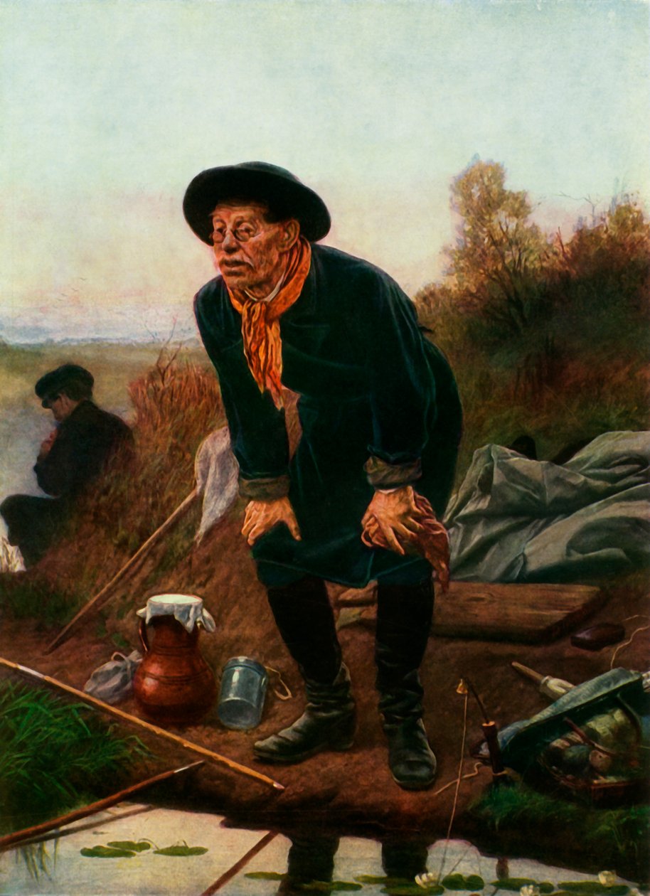 'द फिशरमैन', 1871, 1965। द्वारा वसीली पेरोव