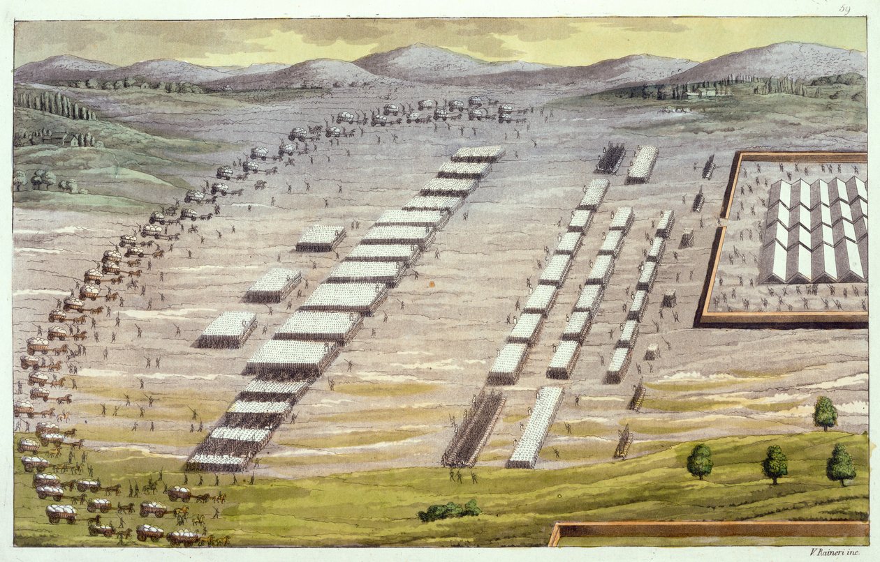 लड़ाई में प्राचीन सेल्ट्स या गल्स, c.1800-18 द्वारा विटोरियो रेनरी
