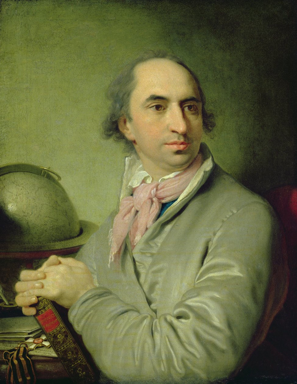 अलेक्जेंडर सेमेनोवित्च कैओस (1753-1820), 1801 का चित्र द्वारा व्लादिमीर लुइच बोरोविकोवस्की