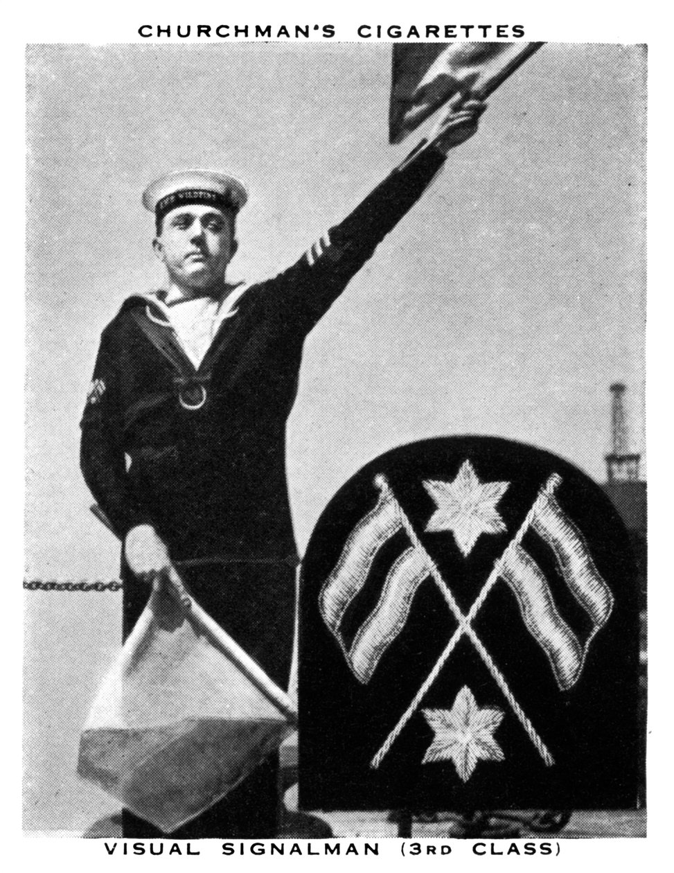 विजुअल सिग्नलमैन, तृतीय श्रेणी, 1937। द्वारा WA और एसी चर्च