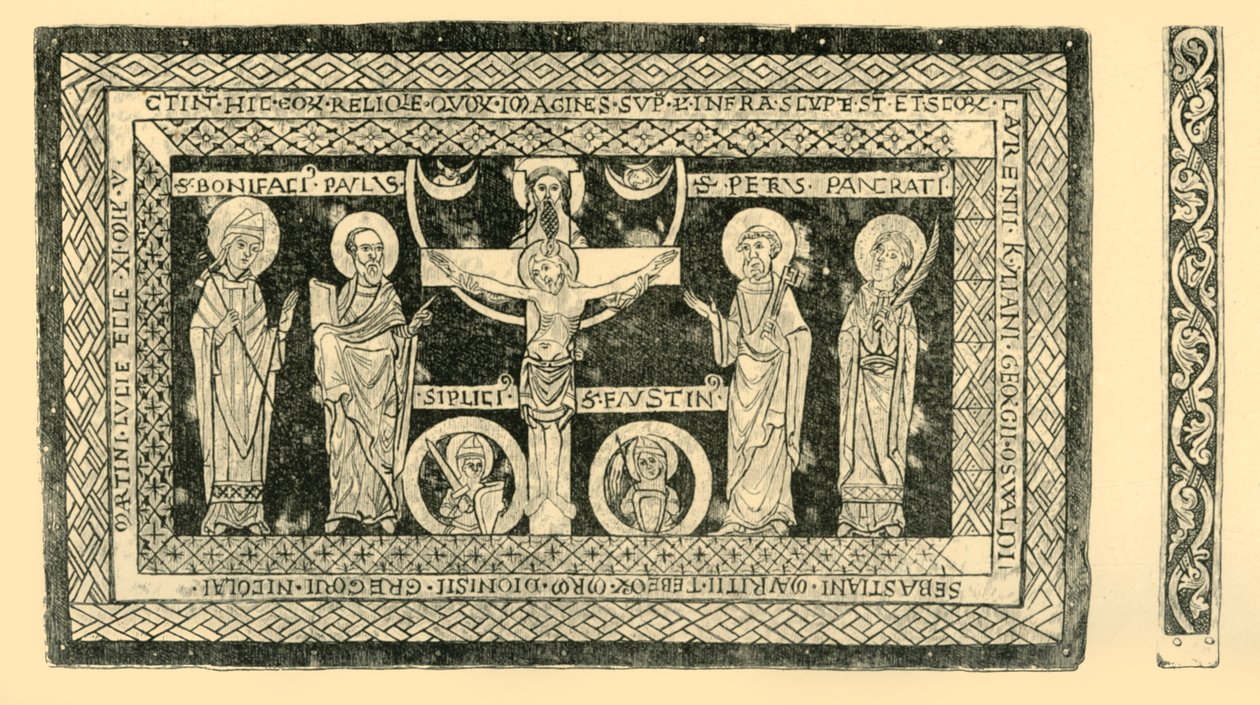 हिल्डशाइम पोर्टेबल वेदी, c1160-1170, 1881। द्वारा डब्ल्यू जोन्स