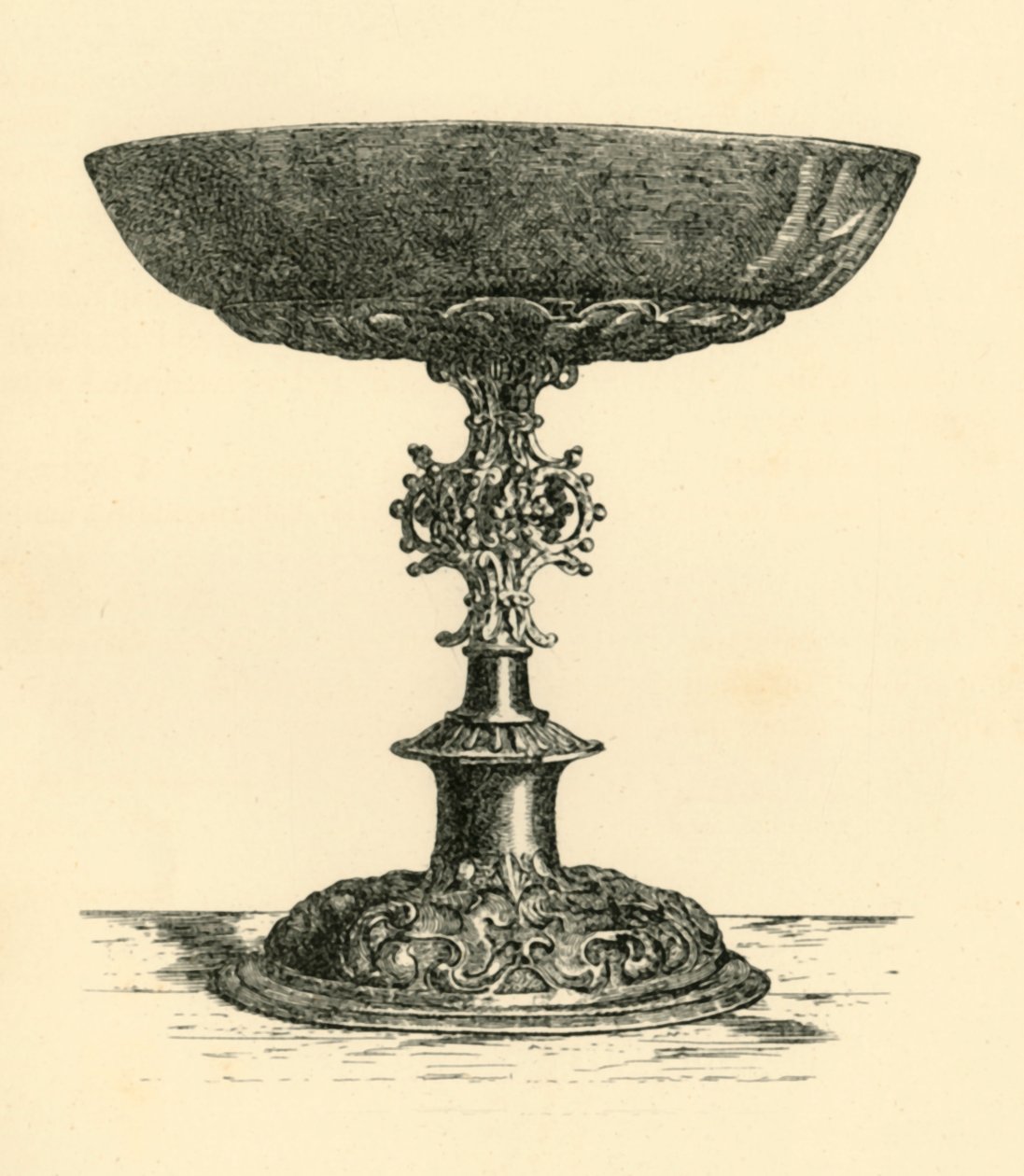 सिल्वर तज़्ज़ा, 17 वीं शताब्दी की शुरुआत में, 1881। द्वारा डब्ल्यूएम मैकगिल