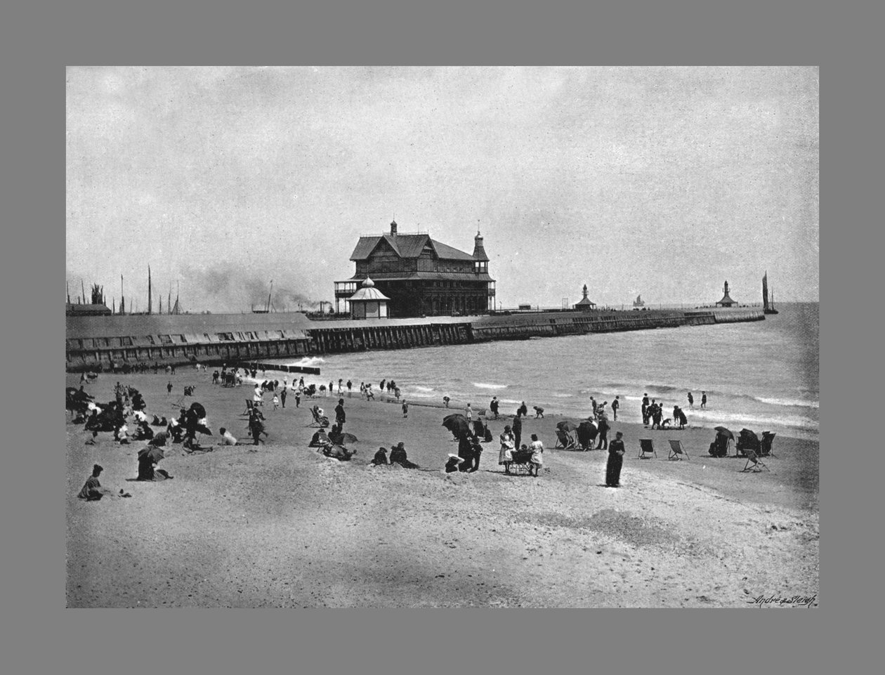 द पियर, लोवेस्टॉफ्ट, c1900 द्वारा वाल्टर बॉटन