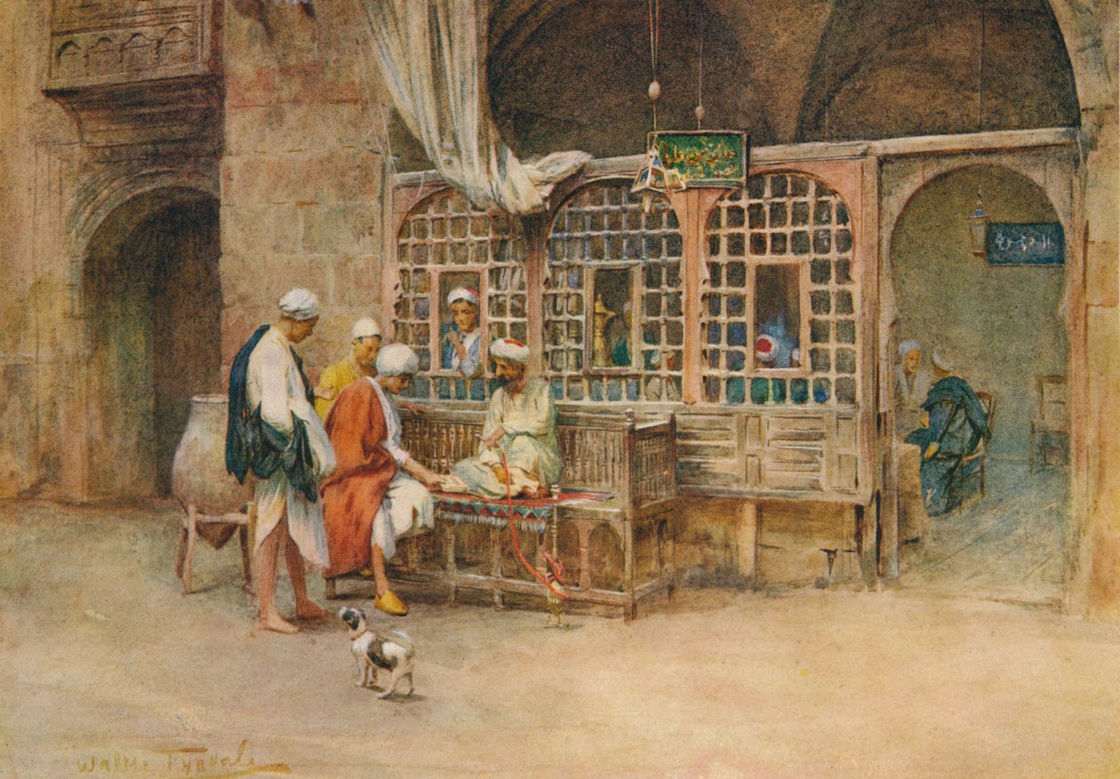 केरेन कैफे में, c1905, 1912 द्वारा वाल्टर फ्रेडरिक रूफ टाइंडेल