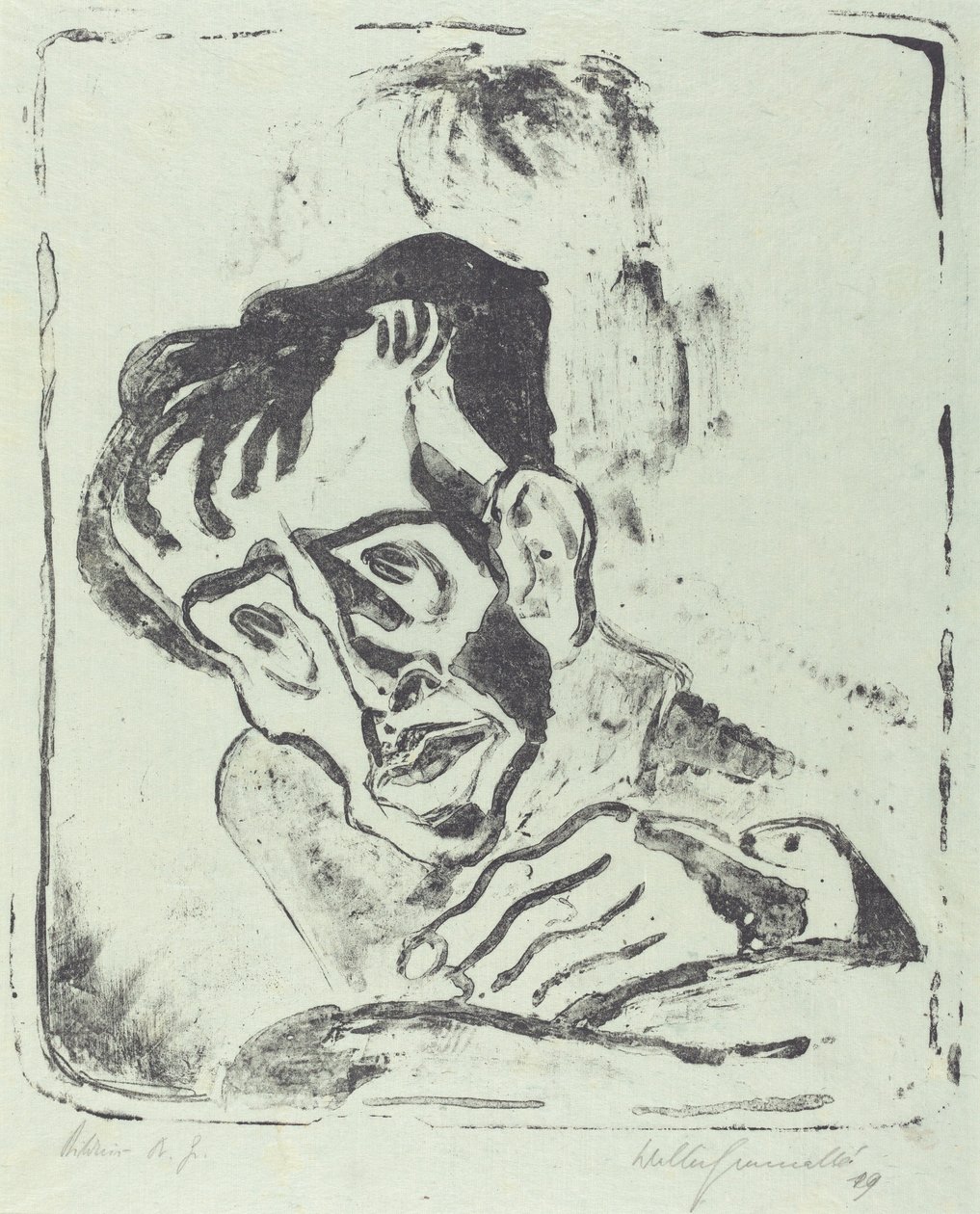चित्र डॉ महान, 1919। द्वारा वाल्टर ग्रैमैट