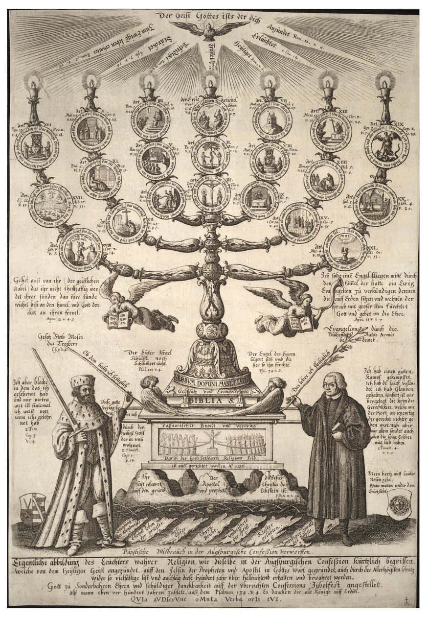 ऑग्सबर्ग स्वीकारोक्ति। राज्य २ द्वारा Wenceslaus Hollar