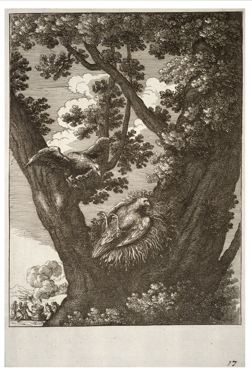 बीमार पतंग और उसकी माँ द्वारा Wenceslaus Hollar