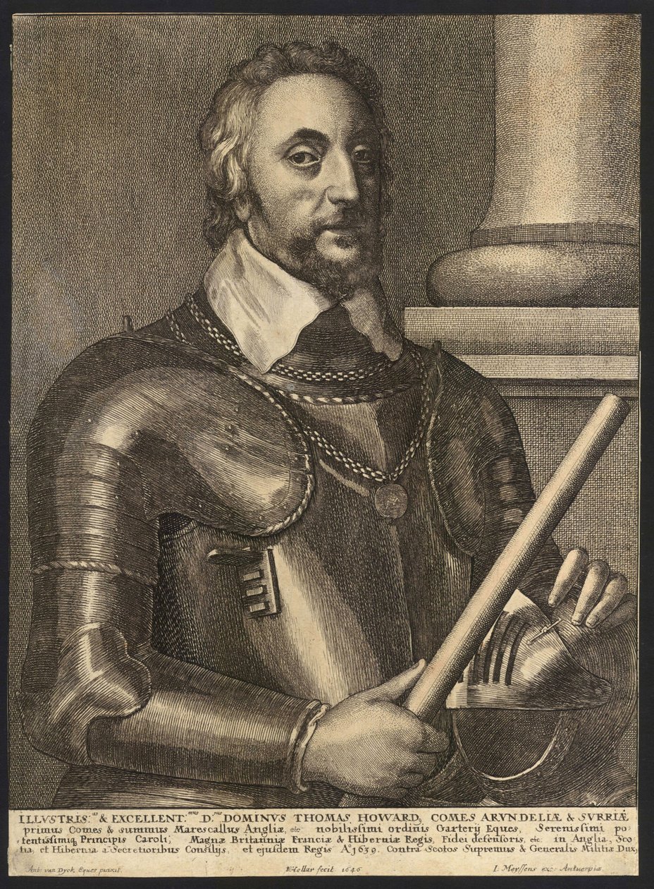 थॉमस, अर्ल का अर्ल। राज्य १ द्वारा Wenceslaus Hollar