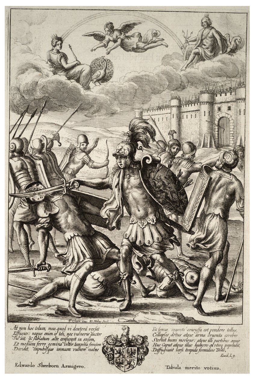 पांडुरस को मार डाला। राज्य २ द्वारा Wenceslaus Hollar