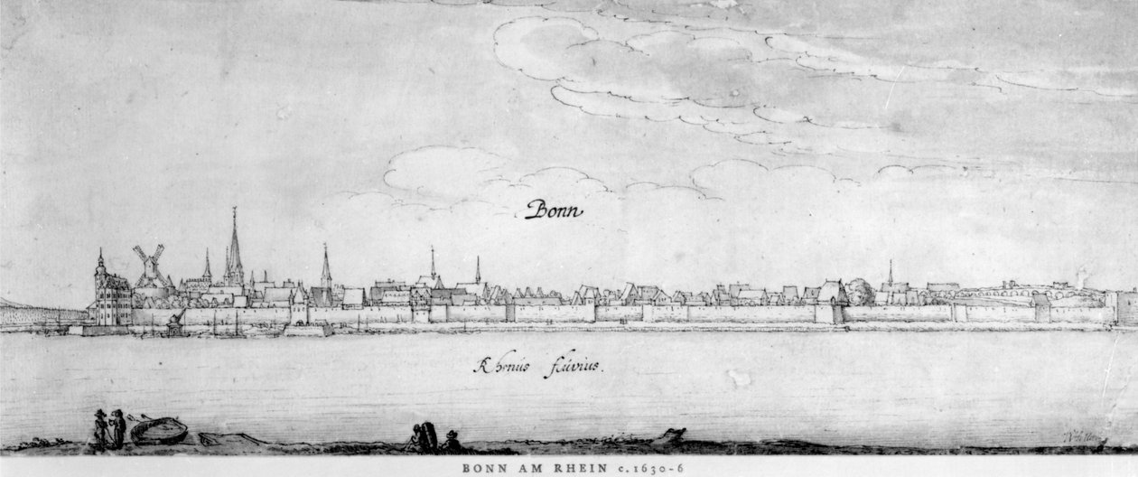 बॉन, सी। १६३०-३६ द्वारा Wenceslaus Hollar
