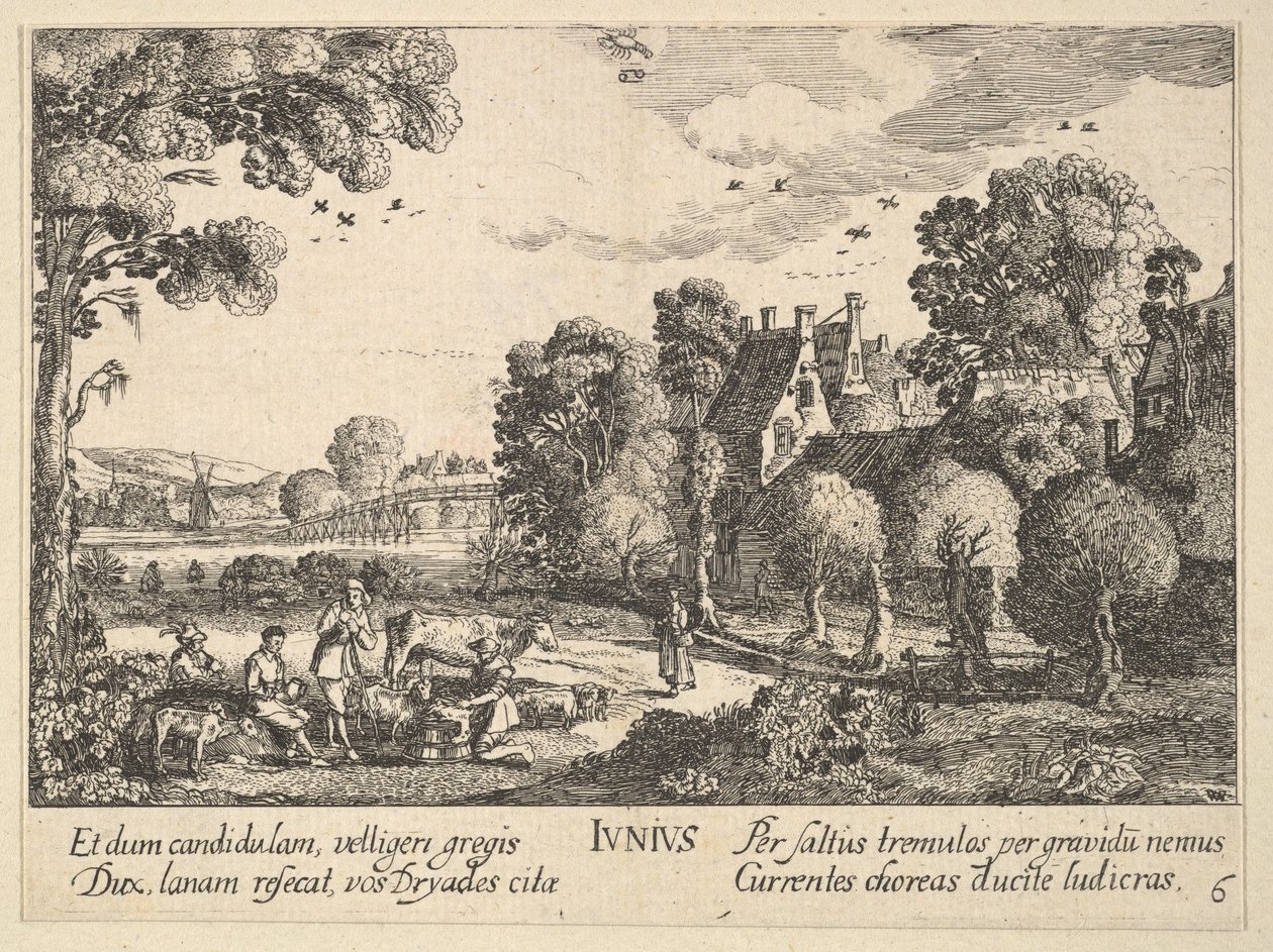 जून, 1628-29। द्वारा Wenceslaus Hollar