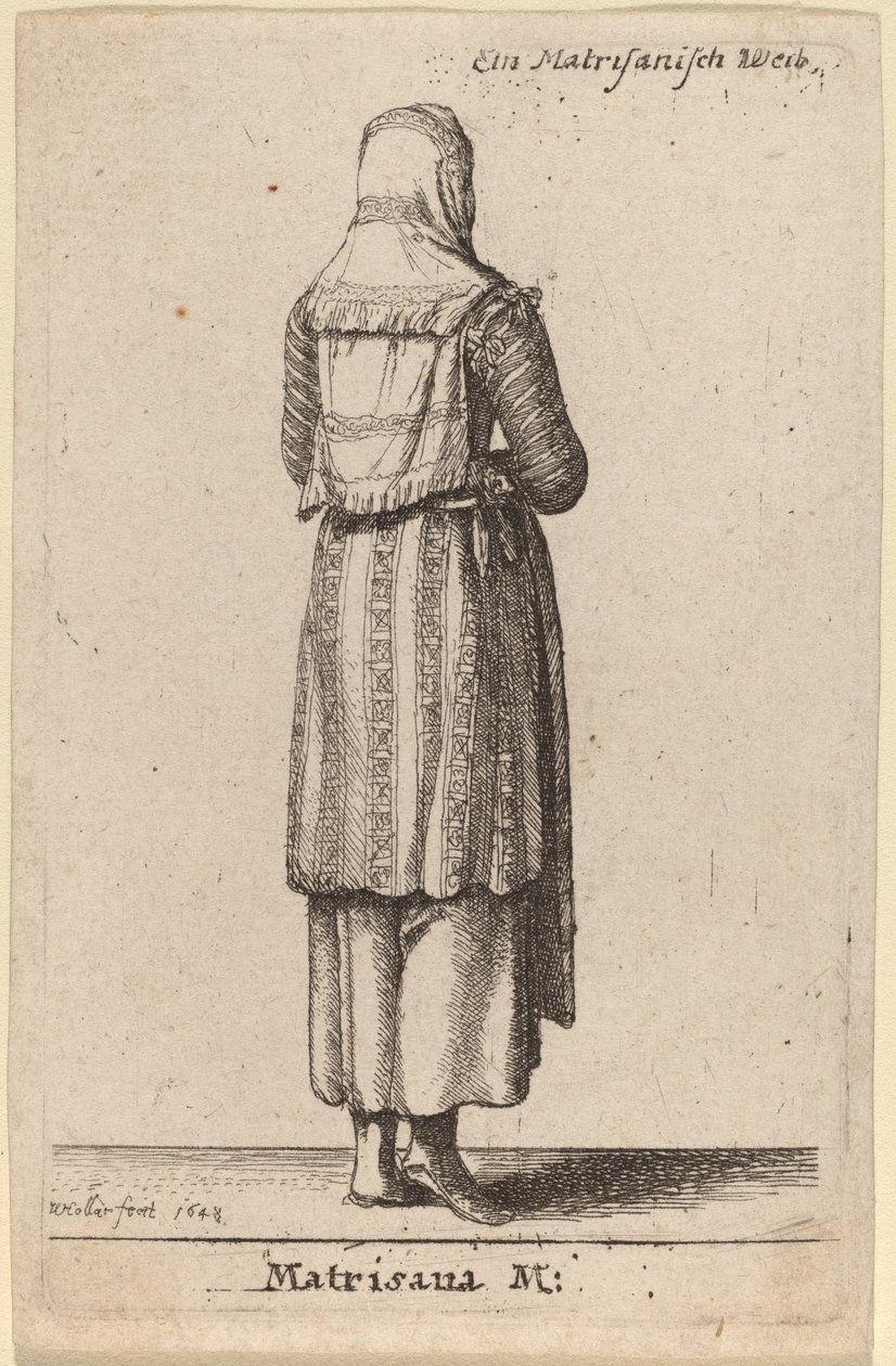 मैट्रिसाना एम. द्वारा Wenceslaus Hollar